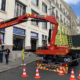 Pose de vitrine feuilletée, remplacement de vitrage pour local commercial Happy Cash au centre-ville de Nantes (44) - Menuiserie Miroiterie Nantaise - Dépannage en vitrerie et miroiterie à Nantes et Ancenis en Loire-Atlantique (44)